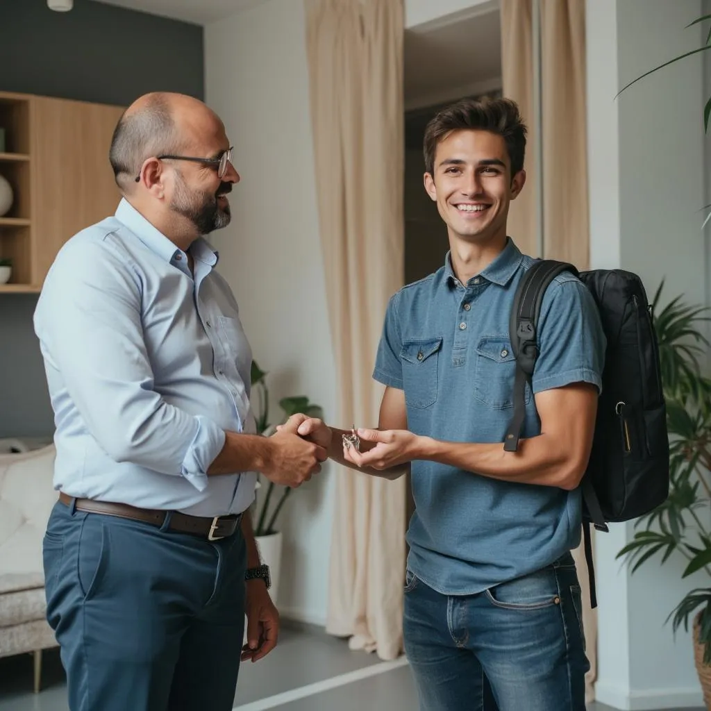 Profesional joven invirtiendo en su primer propiedad